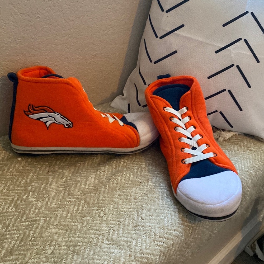 Denver Broncos Slippers - Buy one get one free!